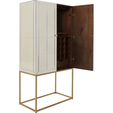 Bar Cabinet Luxury Pearl 89x181cm - KARE USA