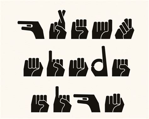 American Hand Sign Language 的图像结果