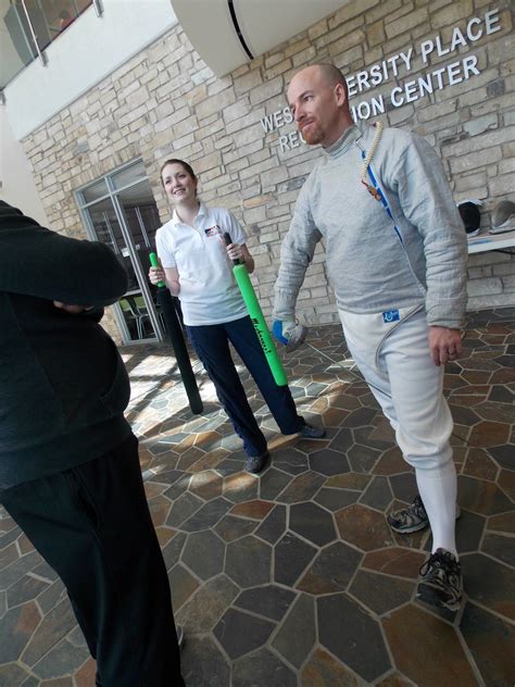 Dan at West U Rec Center | Houston Sword Sports