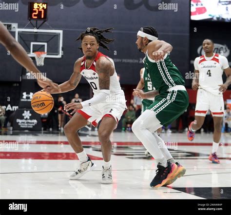 January 6, 2024 - Cal State Northridge Matadors guard Dionte Bostick #0 ...