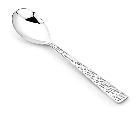 Vinod Stainless Steel 6 Pcs Hammered Finish Serving Spoon Cutlery Set,