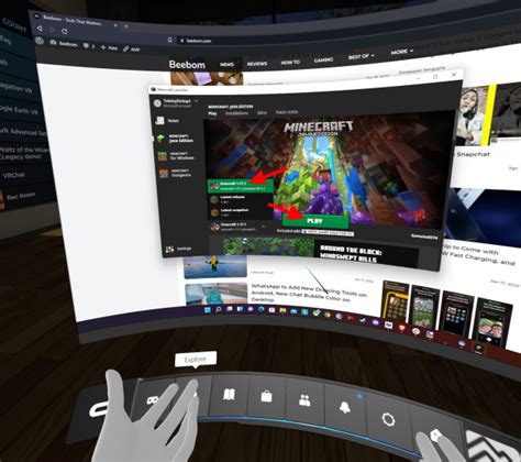 Image result for Minecraft Java VR Oculus Quest 2