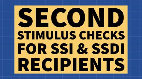 Image result for Stimulus Check 2 SSI