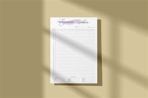 Monthly Exercise Log Printable 的图像结果