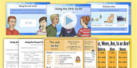 The Verb 'to be' ESL Lesson Plan | ESL Resources | Twinkl