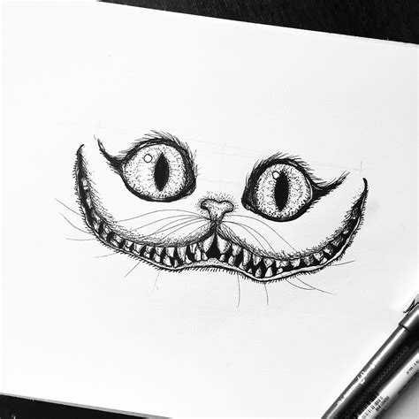 Cheshire cat. (Alice in wonderland) #sketch #drawing #art #sketchbook # ...