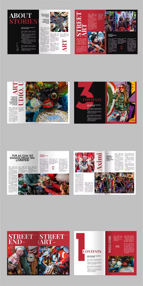 Image result for InDesign Magazine Template