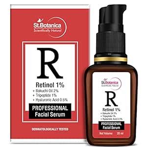 St.Botanica Retinol 1% + Bakuchi 2% + Tripeptide 1% + HA 0.5% Face ...