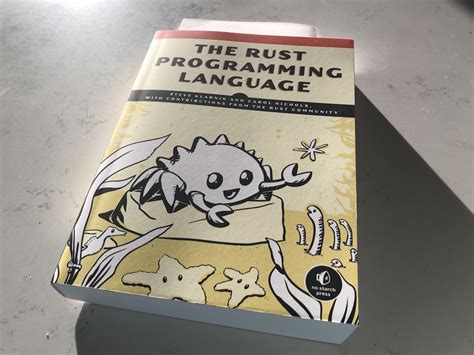 Image result for Rust Programming Language Book