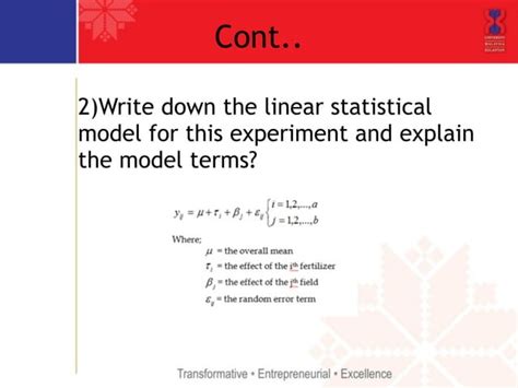 Complete Block Design 的图像结果