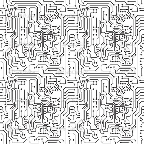 Computer Circuit Board Drawing 的图像结果