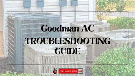 Goodman AC Unit Will Not Turn On 的图像结果