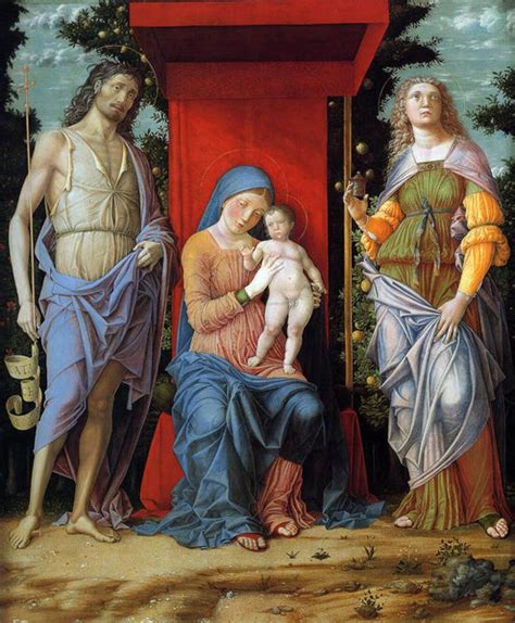 The Virgin and Child With St John The Baptist And Magdalene (La Vergine ...