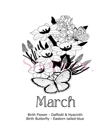 March Birth Flowers