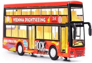 Friends Club Double Decker Die cast Metal Body Door Opening Luxury Red ...