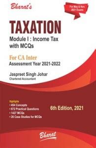TAXATION (Module I – Income Tax): Buy TAXATION (Module I – Income Tax ...