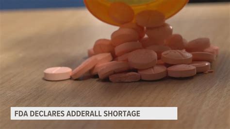 The FDA declared a national Adderall shortage. Here's what that means ...