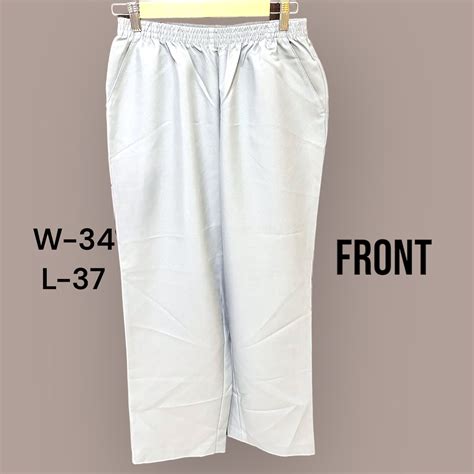 Everyday Ash Grey Pants – A 'n' A Trousers and Pants