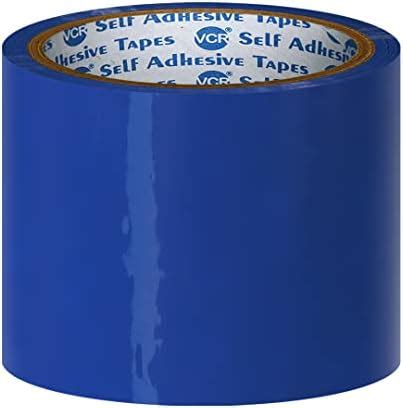 VCR Blue Color Tape - 50 Meters in Length - 72mm / 3" Width - 01 Roll ...