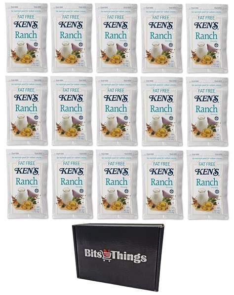 Buy Ken's Fat Free Ranch Salad Dressing Packets 1.5 ounce pouch Pack of ...