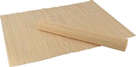 Buy Fackelmann 14331 17.7 x 11.8" 2 Piece Asia Bamboo Placemat, Brown ...