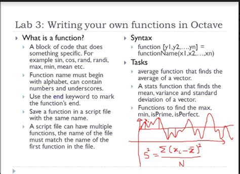 Image result for Octave Function Examples
