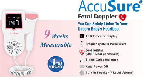 AccuSure Fetal Doppler – Shivani Surgicals