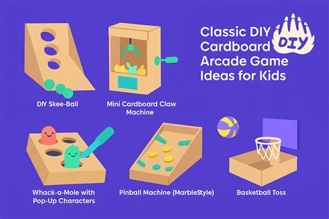 Cardboard Arcade Games to Build with Your Kids at Home