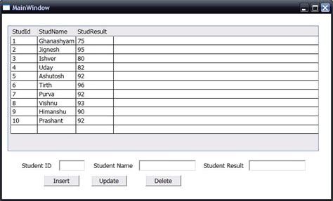 Image result for WPF Database Connection