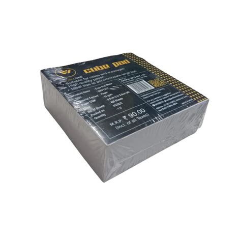 Worldone Non Sticky Cube Pad with 400 sheets – SCOOBOO