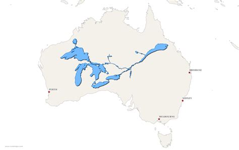 Maps of the Great Lakes - Vivid Maps