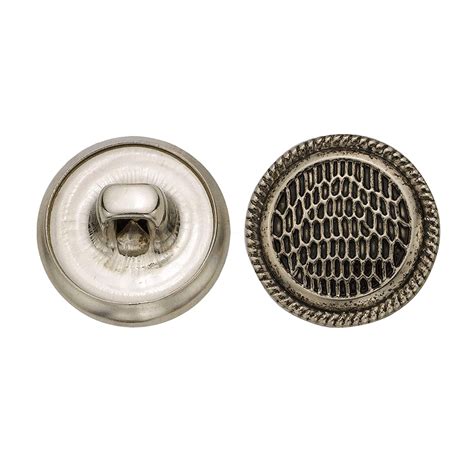 C&C Metal Products 5063 Rope Rim Fish Sale Surface Metal Button, Size ...