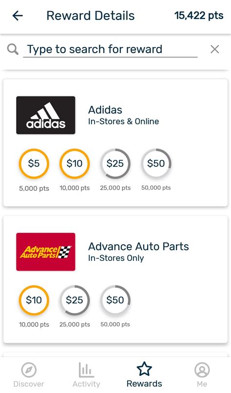 Image result for Fetch Rewards Gift Card List