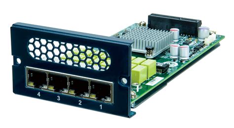 MT202 | Intel® I350-AM4 1Gb/s 4-port Network module | PERFECTRON