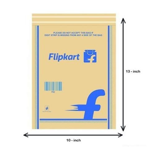 Flipkart Non-Gusseted Paper Bags – Formulators Inc