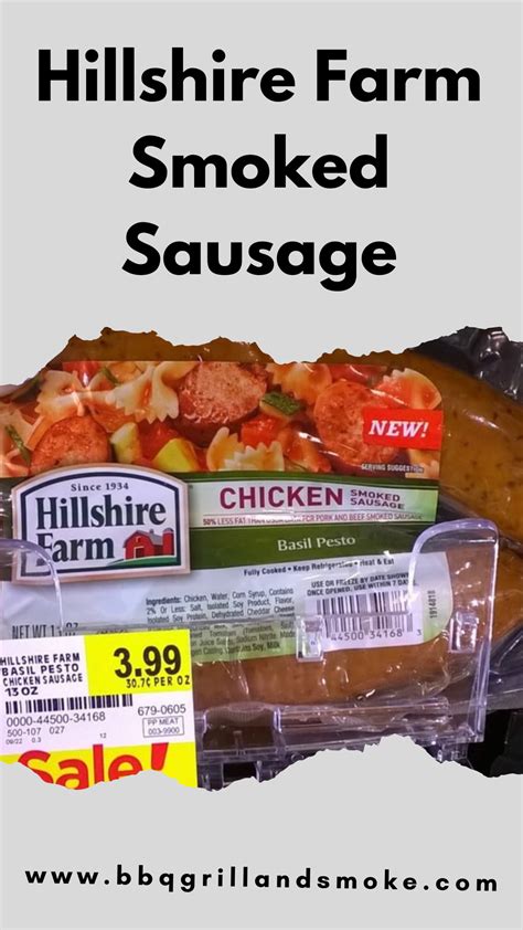 Recipe for Hillshire Farm Smoked Sausage - BBQ Grill and Smoke