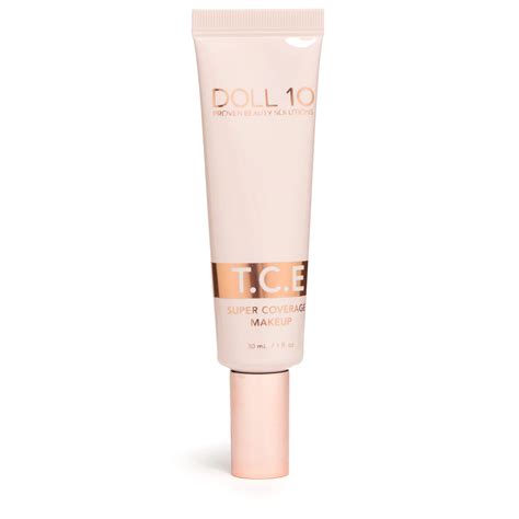 DOLL 10 BEAUTY Super Coverage flüssige Foundation mit Vitamin C 30ml ...