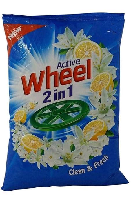 Wheel Active 2 in 1 Detergent Powder - Clean and Fresh (Blue), 2kg ...