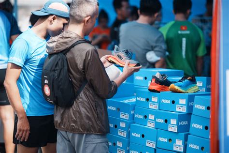Gian hàng Imsports x Hoka tại giải VMM 2023