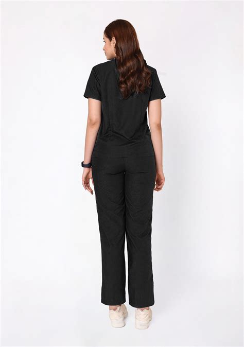 Buy Ecoflex Lite Women's 5 Pocket Active (Black) Scrub Online – Knya