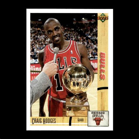 Craig Hodges 1991-92 Upper Deck Chicago Bulls #148 R328T 75 | eBay