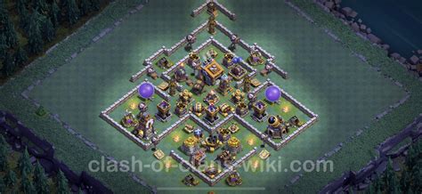 Top Builder Hall Level 9 Anti 3 Stars Base with Link - Clash of Clans ...