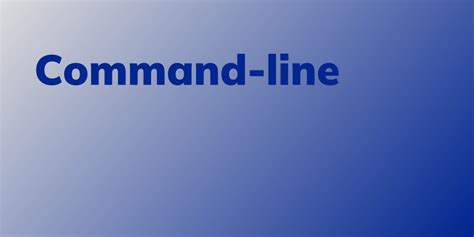 Image result for Que ES Command Line