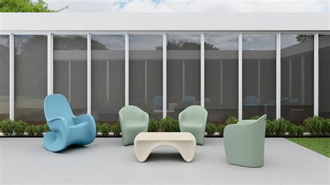 Flux Armless Chair | Anti Suicide Chair | Norix