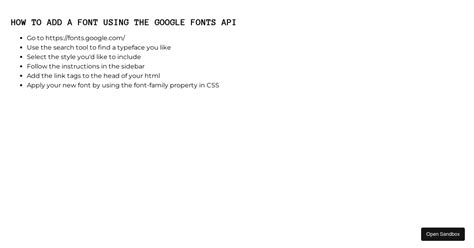 Image result for How to Add Multi Font Google Font HTML