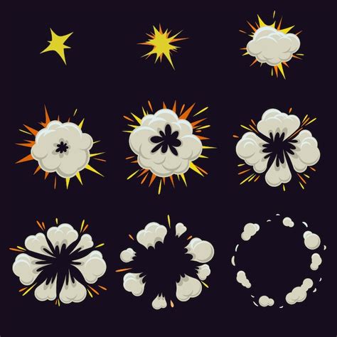Image result for Explosion Animation Frames