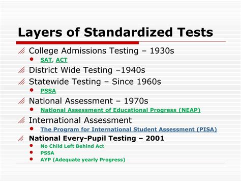 PPT - Standardized Tests: Overview and Strategies PowerPoint ...