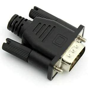 2X(VGA Virtual Display Adapter Male Dummy Plug EDID Headless Ghost ...