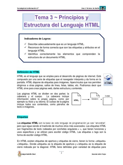 Image result for El Lenguaje HTML