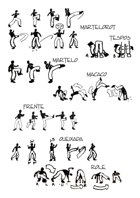 CAPOEIRA Movements 3 | Martial arts techniques, Capoeira, Martial arts